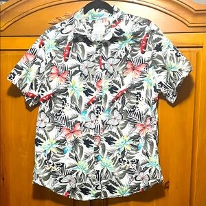 Denim & Flower Vibrant Floral Men's Shirt excellent condition
